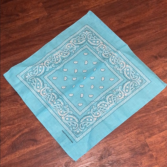 Trendy boutique Accessories New Baby Blue Bandana Nwot Poshmark